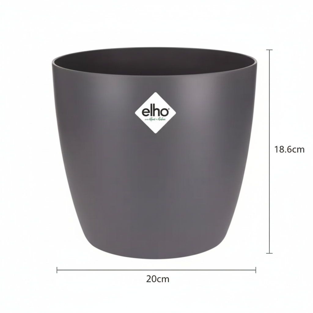 ELHO Brussels rond 20cm antraciet