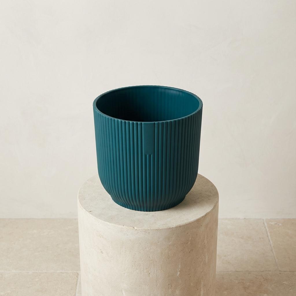 Elho Vibes Fold Round 16 cm Deep Blue