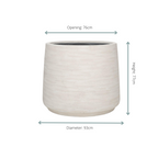 Jumbo Patt Ivory Washed - D93xH77