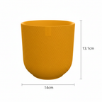 Pot Elho Jazz Round Amber Yellow - D14