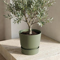 Elho greenville round leaf 30 cm green