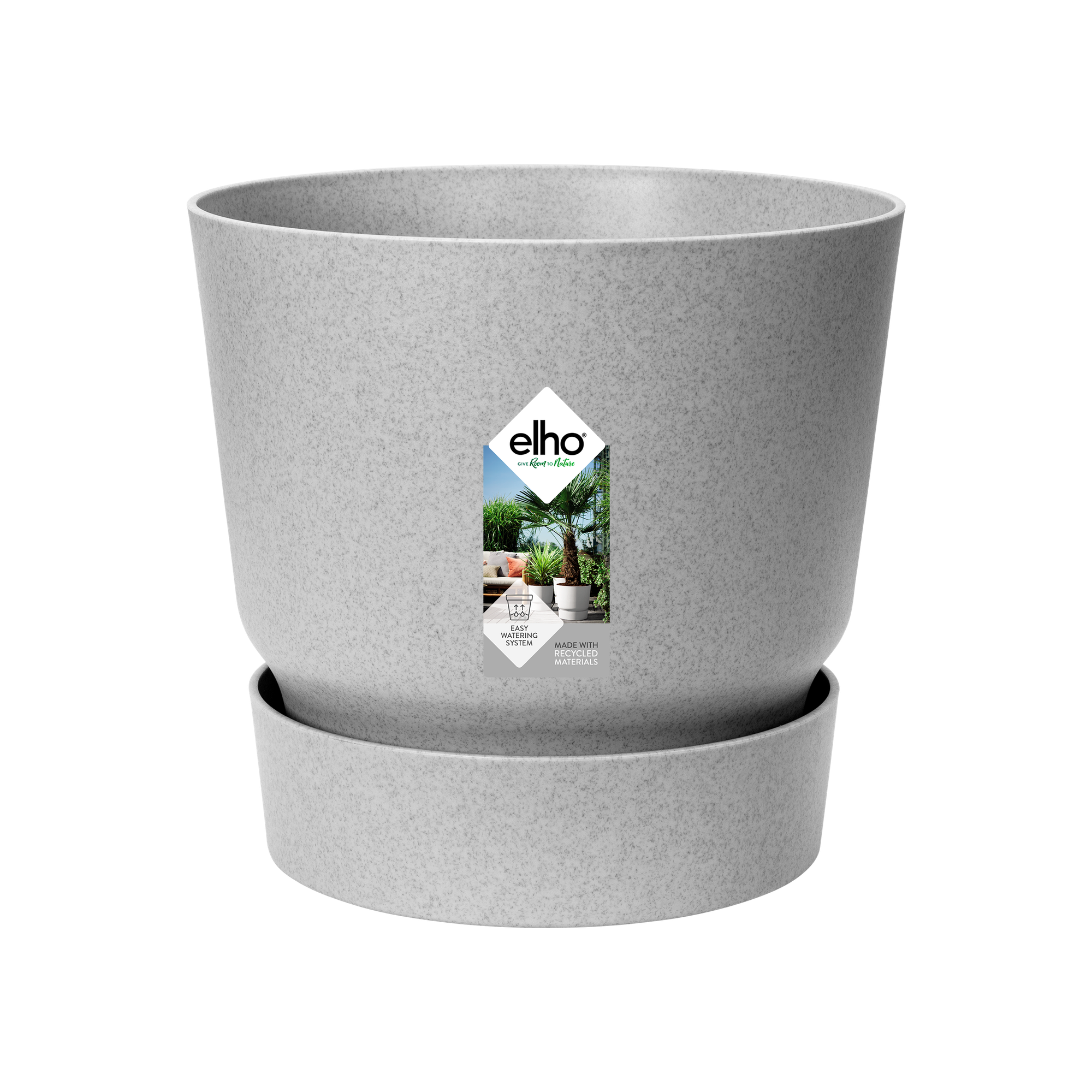 Pot elho Greenville Round grijs - D18 x H17