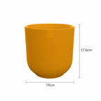 Pot Elho Jazz Round Amber Yellow - D19