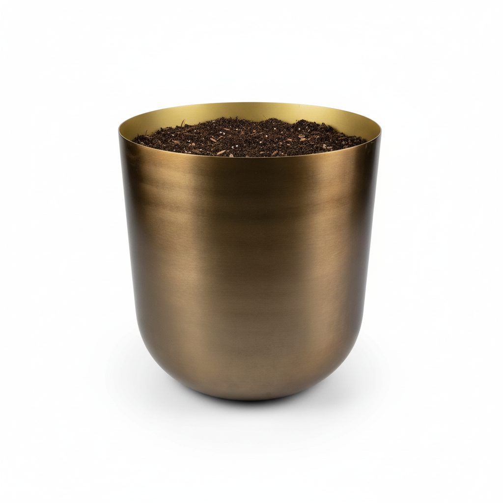 Pot Mayk Gold - D20cm - H22cm