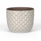 Mini pot relief wit D7