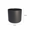 Elho B.for soft Antraciet - 22cm