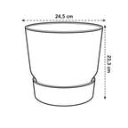 Pot elho Greenville Round wit - D24 x H23