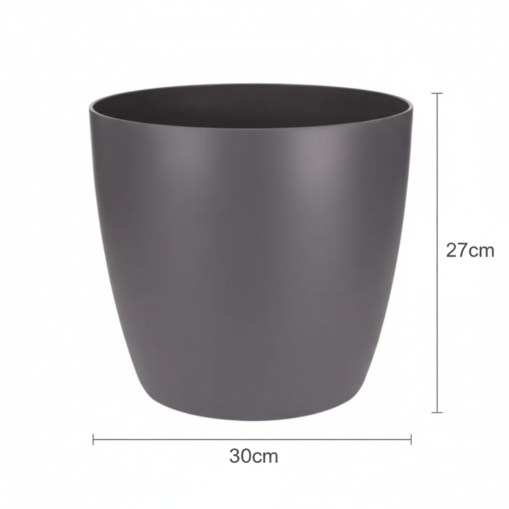 ELHO Brussels rond 30cm antraciet