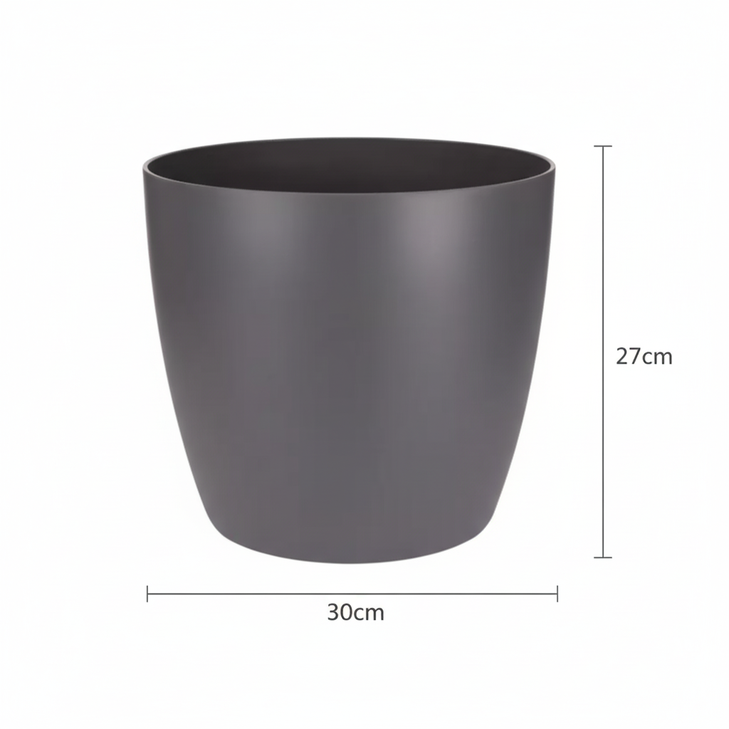 ELHO Brussels rond 30cm antraciet