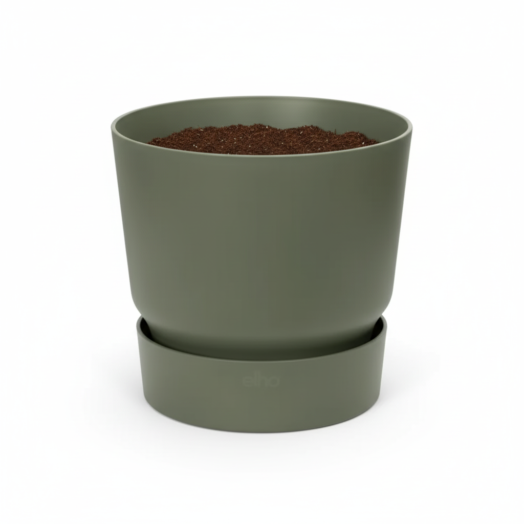 Elho greenville round leaf 30 cm green