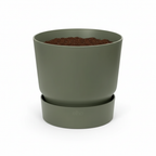 Elho greenville round leaf 30 cm green