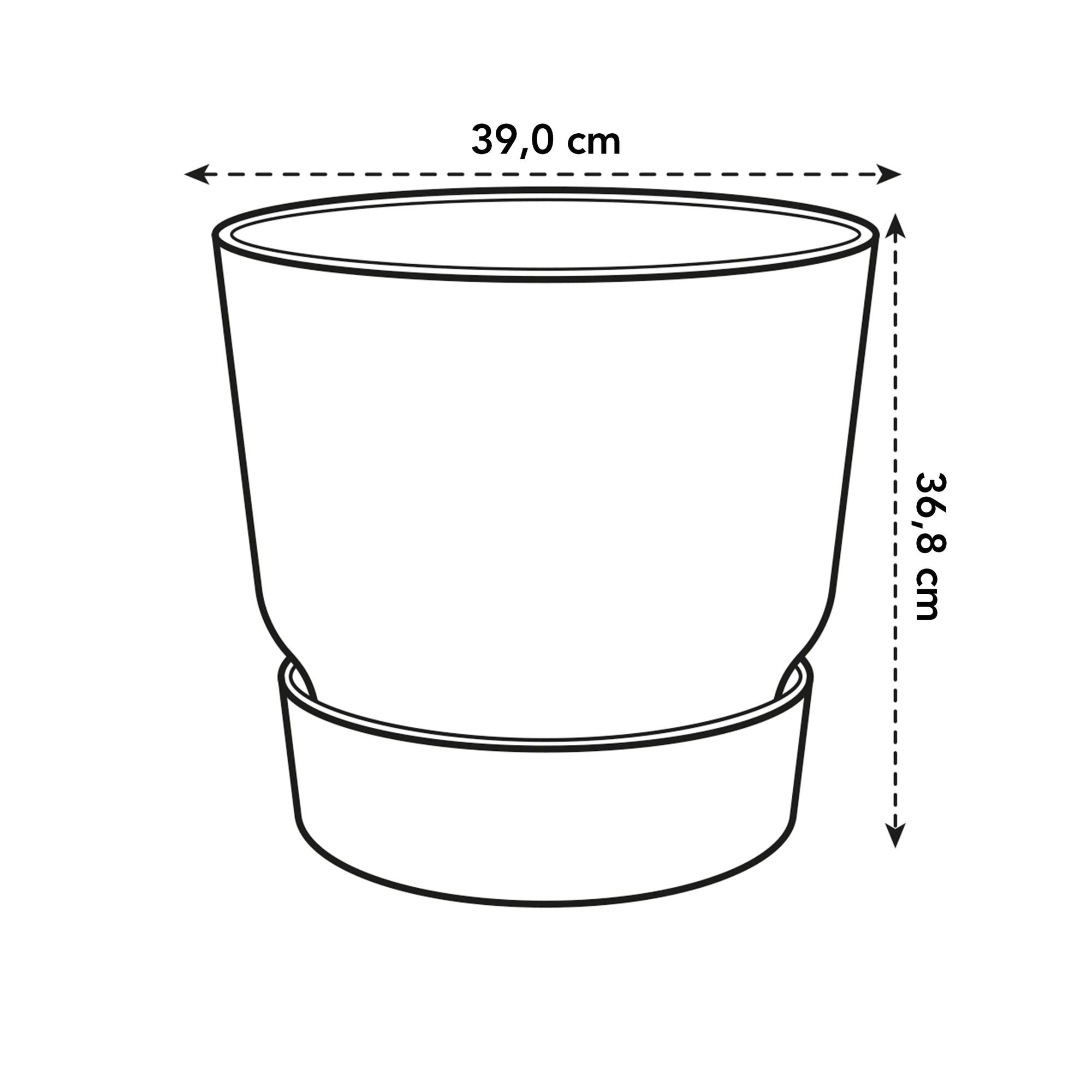 Pot elho Greenville Round zwart - D39 x H37