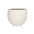Jumbo Orb Ivory Washed - D69xH57