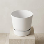 Elho greenville round white - D20cm