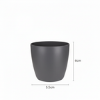 Pot Brussels D07x6cm - Antraciet - D07x6cm