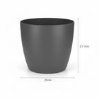 ELHO Brussels rond 25cm antraciet