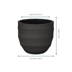 Pot Bordo New Egg Earth - D65 x H54